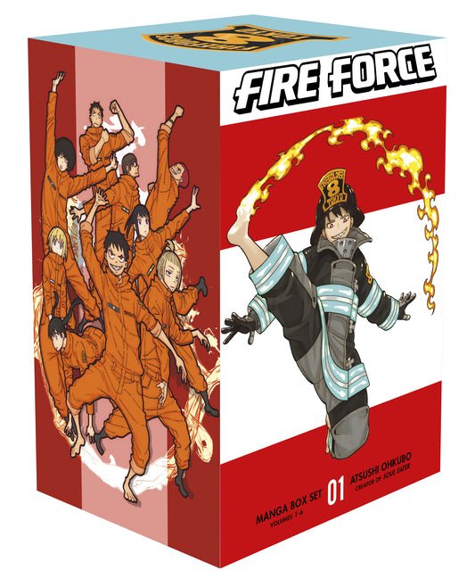 Fire Force Manga Box Set 1 (Vol. 1 - 6) - The Manga House