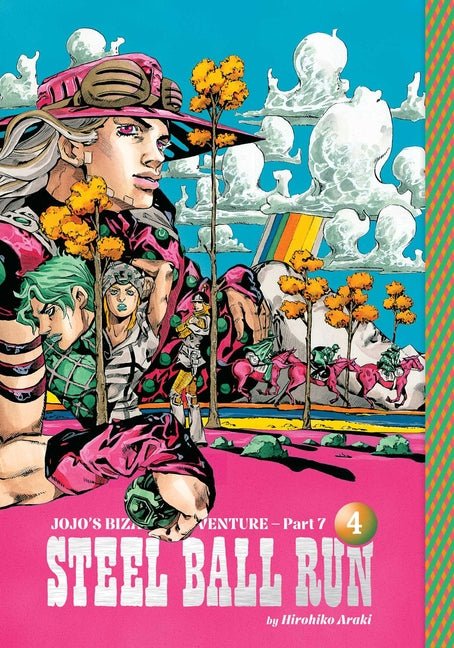 Jojo's Bizarre Adventure: Part 7 - Steel Ball Run, Vol. 4 - The Manga House