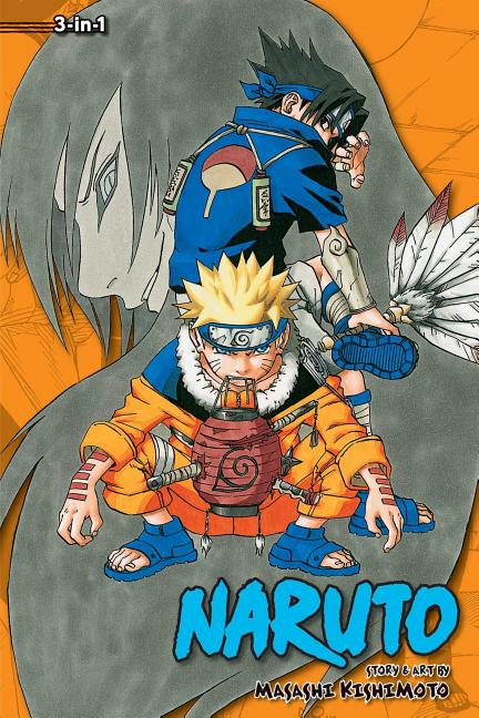 Naruto (3 - In - 1 Edition), Vol. 3: Includes Vols. 7, 8 & 9 - The Manga House