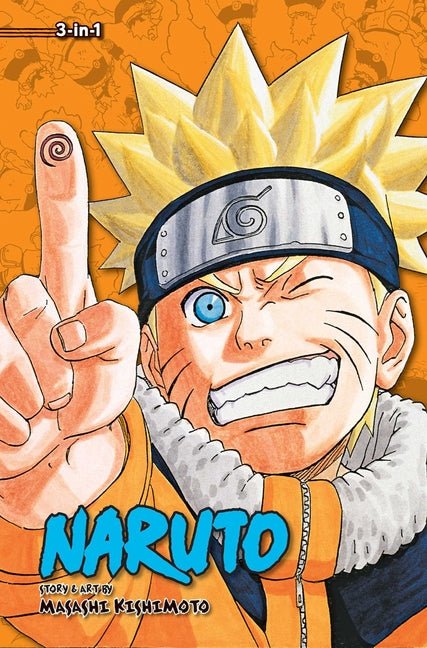 Naruto (3 - In - 1 Edition), Vol. 8 - The Manga House
