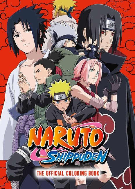 Naruto Shippuden: The Official Coloring Book - The Manga House