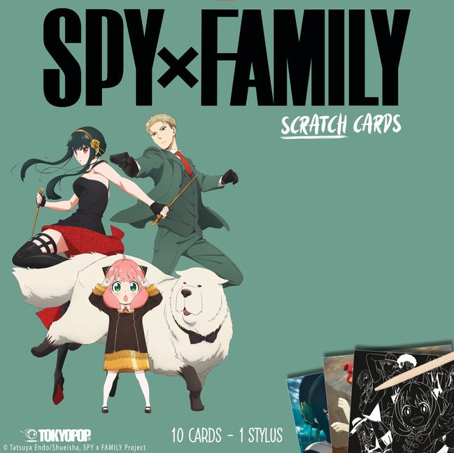 Spy X Family S1 Scratch Cards - The Manga House